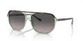 Ray-Ban RB2205 Havana On Transparent Green / Grey (1376M3) Sunglasses - Color Image