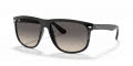 Ray-Ban RB4147 Black / Crystal Grey Gradient Lens (601/32) Sunglasses - Color Image