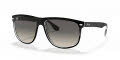 Ray-Ban RB4147 Top Black On Transparent / Grey Gradient Azure Lens (603971) Sunglasses - Color Image