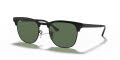Ray-Ban RB3716 Black Top Matte / Green Polarized (186/58) Sunglasses - Color Image