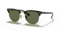 Ray-Ban RB3716 Gold Top Black / Green Lens (187) Sunglasses - Color Image