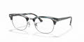 Ray-Ban RB5154 Clubmaster Blue-Grey Striped (5750) Eyeglasses - Color Image
