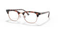 Ray-Ban RB5154 Clubmaster Pink Havana (8118) Eyeglasses - Color Image