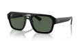 Ray-Ban RB4397 Corrigan Bio-Based Black / Dark Green Lens (667771) Sunglasses - Color Image