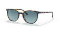 Ray-Ban RB2197 Yellow & Blue Havana / Blue Gradient Grey Lens (13563M) Sunglasses - Color Image