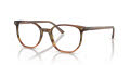Ray-Ban RB5397 - Elliot Optics Striped Brown & Green (8255) Eyeglasses - Color Image