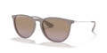 Ray-Ban RB4171 - Erika Dark Rubber Sand / Brown Gradient Lens (600068) Sunglasses - Color Image
