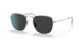 Ray-Ban RB8157 Silver / Polarized Black Lens (920948) Sunglasses - Color Image