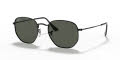 Ray-Ban RB3548N Hexagonal Collection Black / Polarized Green Lens (002/58) Sunglasses - Color Image