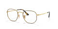 Ray-Ban RB6448 Top Havana On Gold (2945) Eyeglasses - Color Image