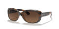 Ray-Ban RB4101 - Jackie Ohh Havana / Light Brown Gradient Black Lens (642/43) Sunglasses - Color Image
