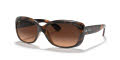 Ray-Ban RB4101 - Jackie Ohh Havana / Pink Gradient Brown Lens (642/A5) Sunglasses - Color Image