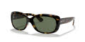 Ray-Ban RB4101 - Jackie Ohh Light Havana / Crystal Green Lens (710) Sunglasses - Color Image