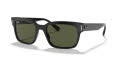 Ray-Ban RB2190 Jeffrey Black / G-15 Green Lens (901/31) Sunglasses - Color Image