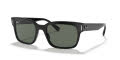 Ray-Ban RB2190 Jeffrey Black / G-15 Green Lens (901/58) Sunglasses - Color Image