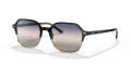Ray-Ban RB2194 John Gradient Grey Havana / Pink Gradient Blue Gradient Grey Lens (1326GE) Sunglasses - Color Image