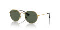 Ray-Ban Junior RJ9565S - Jack Kids Gold / Dark Green Lens (223/71) Sunglasses - Color Image
