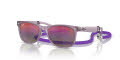 Ray-Ban Junior RJ9052S New Wayfarer Opal Purple/Blue/Violet (7147B1) Sunglasses - Color Image