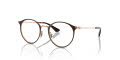 Ray-Ban Junior RB1053 Brown On Rose Gold (4092) Eyeglasses - Color Image