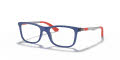 Ray-Ban Junior RB1549 Transparent Blue (3734) Eyeglasses - Color Image