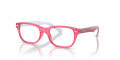 Ray-Ban Junior RB1555 Transparent Pink (3978) Eyeglasses - Color Image