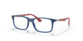 Ray-Ban Junior RY1570 Transparent Blue (3721) Eyeglasses - Color Image