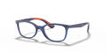 Ray-Ban Junior RY1586 Transparent Blue (3775) Eyeglasses - Color Image