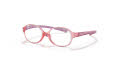 Ray-Ban Junior RB1587 Transparent Light Red (3767) Eyeglasses - Color Image