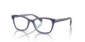 Ray-Ban Junior RB1591 Top Blue & Violet & Light Blue (3945) Eyeglasses - Color Image
