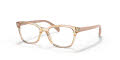 Ray-Ban Junior RY1591 Brown Striped Multicolor (3809) Eyeglasses - Color Image
