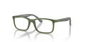 Ray-Ban RB1621 Green On Grey 3932 Eyeglasses - Color Image