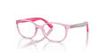 Ray-Ban Junior RB1632 Transparent Pink (3976) Eyeglasses - Color Image