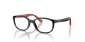 Ray-Ban Junior RY1632 Black On Red (3928) Eyeglasses - Color Image