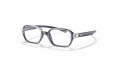 Ray-Ban Junior RB9074V Transparent On Blue (3881) Eyeglasses - Color Image