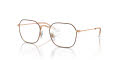 Ray-Ban Junior RB9594V Brown On Rose Gold (4087) Eyeglasses - Color Image