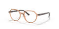 Ray-Ban Junior RY9095V - Thalia Transparent Brown (3899) Eyeglasses - Color Image
