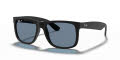 Ray-Ban RB4165F - Alternate Fit Justin Black Rubber (622/2V) Sunglasses - Color Image