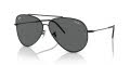 Ray-Ban RBR0101S Black / Dark Grey (002/GR) Sunglasses - Color Image