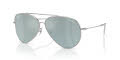 Ray-Ban RBR0101S Silver / Green Silver (003/30) Sunglasses - Color Image