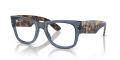 Ray-Ban RB0840V Transparent Dark Blue (8296) Eyeglasses - Color Image