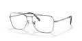 Ray-Ban RB3636V - New Caravan Optics Silver (2501) Eyeglasses - Color Image