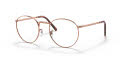 Ray-Ban RB3637V - New Round Optics Rose Gold (3094) Eyeglasses - Color Image