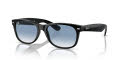 Ray-Ban RB2132 - New Wayfarer Black / Blue (901/3F) Sunglasses - Color Image