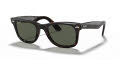 Ray-Ban RB2140 - Original Wayfarer Tortoise / Crystal Green Polarized Lens (902/58) Sunglasses - Color Image