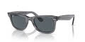 Ray-Ban RB2140 - Original Wayfarer Transparent Grey / Blue (6773R5) Sunglasses - Color Image