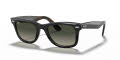 Ray-Ban RB2140 - Original Wayfarer Top Grey On Havana / Grey Gradient Lens (127771) Sunglasses - Color Image