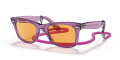 Ray-Ban RB2140 - Original Wayfarer Transparent Violet / Orange Lens (661313) Sunglasses - Color Image