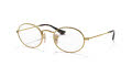 Ray-Ban RB3547V Oval Arista (2500) Eyeglasses - Color Image