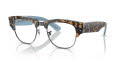 Ray-Ban RB0316V Havana On Blue On Gunmetal (5883) Eyeglasses - Color Image