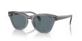 Ray-Ban RB0707S Transparent Grey 66413R Sunglasses - Color Image
